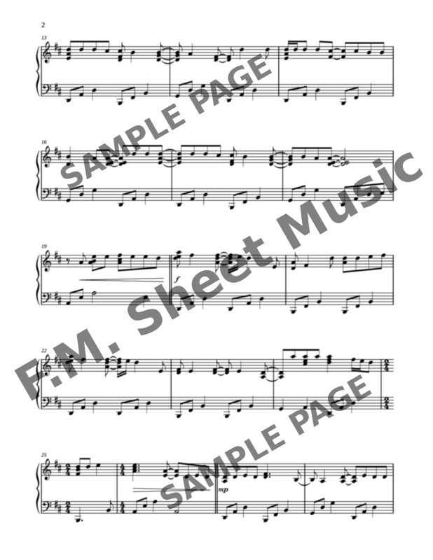 Jessie's Girl (Intermediate Piano) By Rick Springfield - F.M. Sheet ...